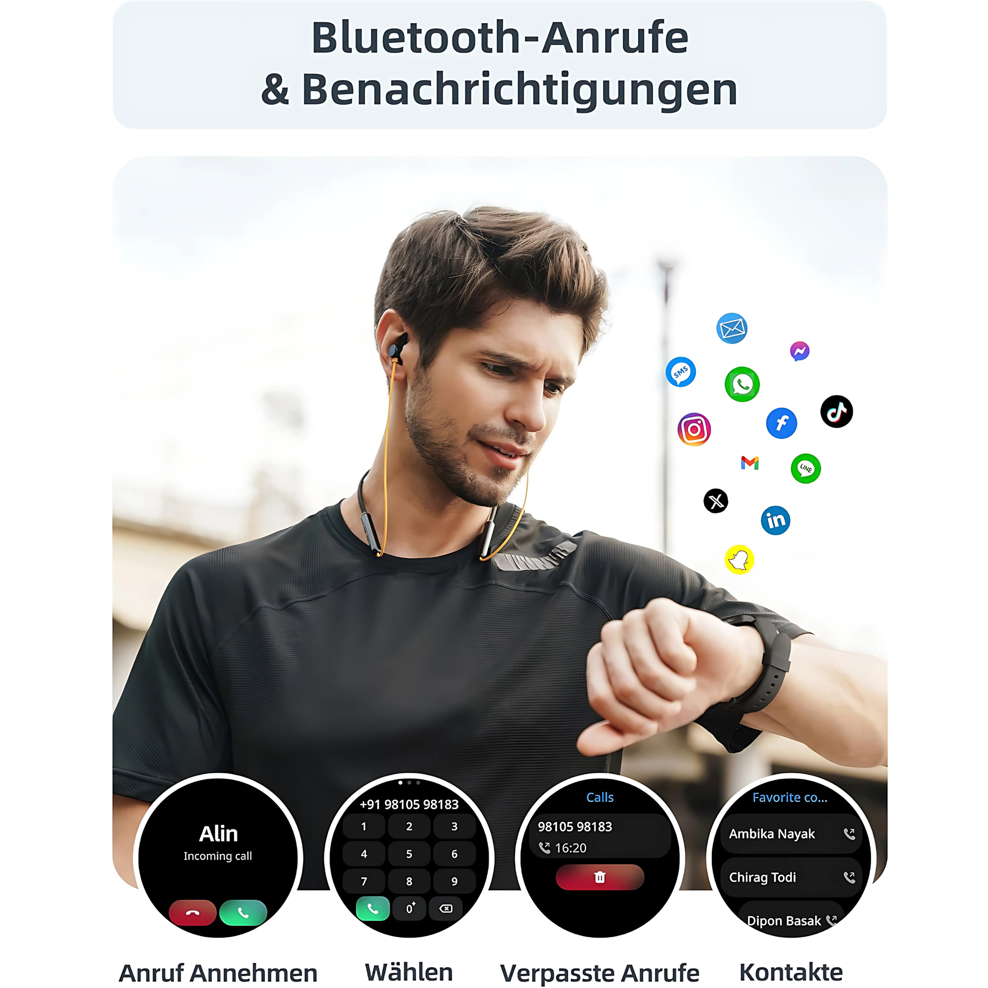 Manike Y11 Smartwatch – Der ideale Begleiter für Stil und Funktion Manike Y11 Smartwatch – Der ideale Begleiter für Stil und Funktion